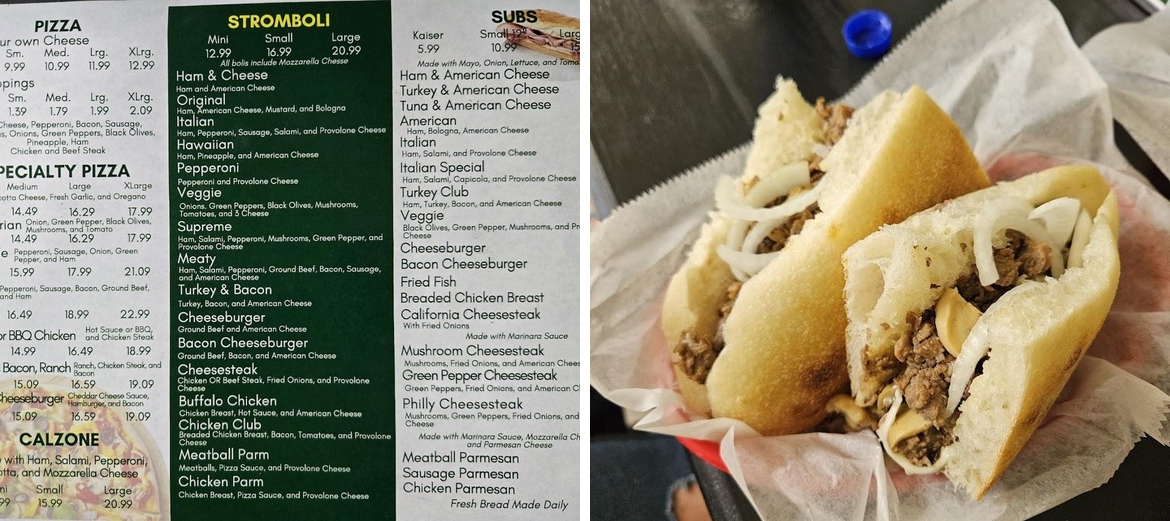 Prospect Pizza & Subs Menu