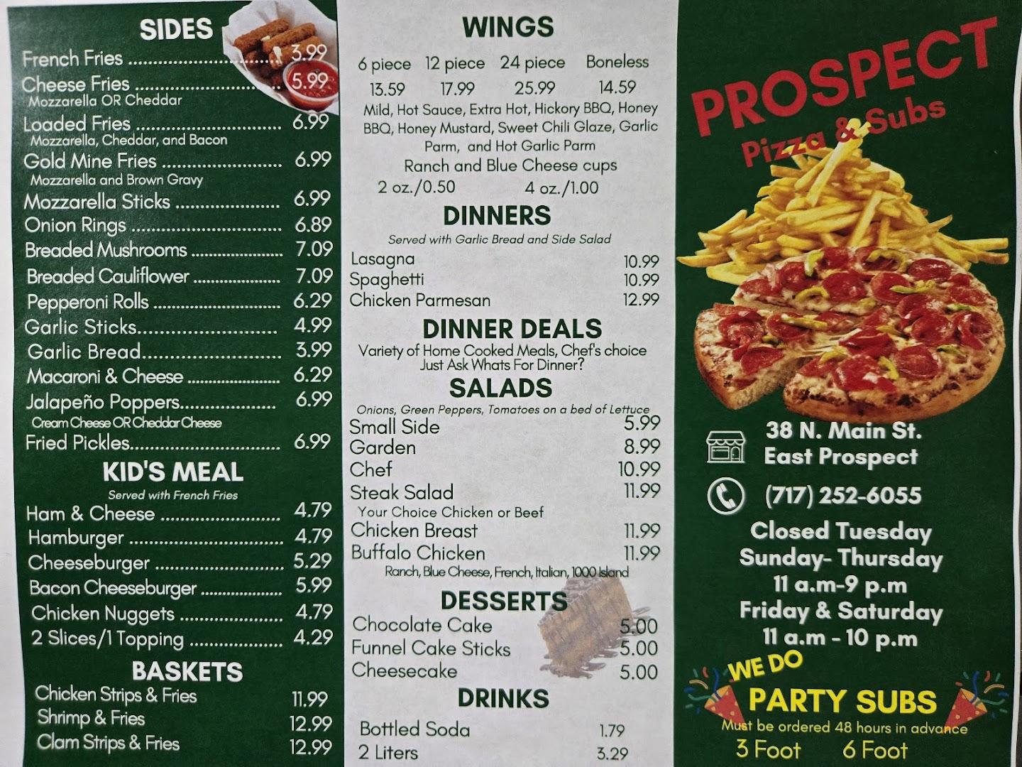 Prospect Pizza & Subs