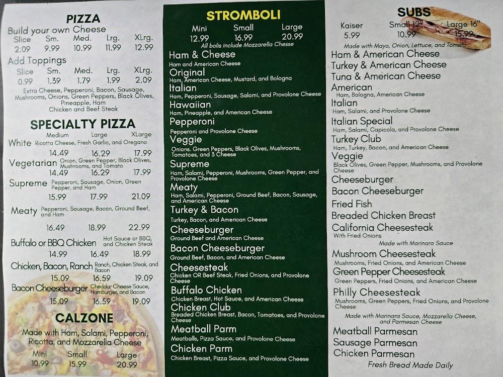 Prospect Pizza & Subs Menu image 2
